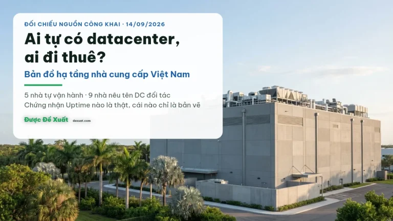 Ai tự có datacenter, ai đi thuê? Bản đồ hạ tầng nhà cung cấp hosting Việt Nam (2026)