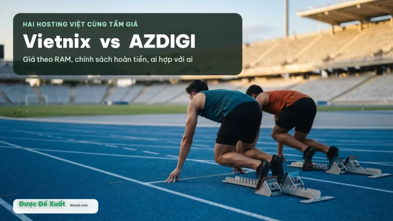 Vietnix vs AZDIGI: hosting Việt nào đáng tiền hơn (2026)